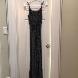 LUSH: black and white maxi